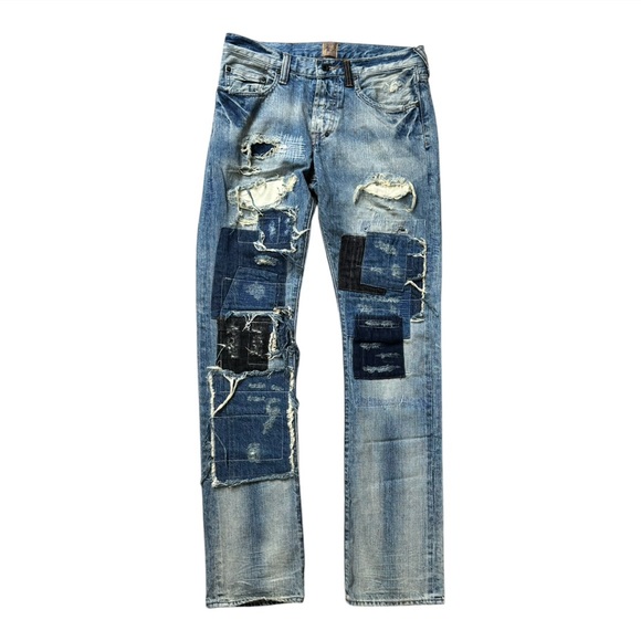 PRPS Goods & Co. Demon Distressed Patch Jeans size 30 - Picture 1 of 12